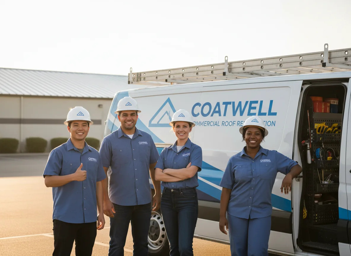 Commercial roof coating company in Tahlequah, OK